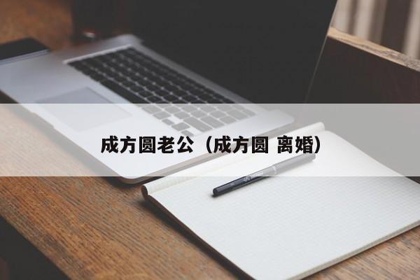 成方圆老公（成方圆 离婚）